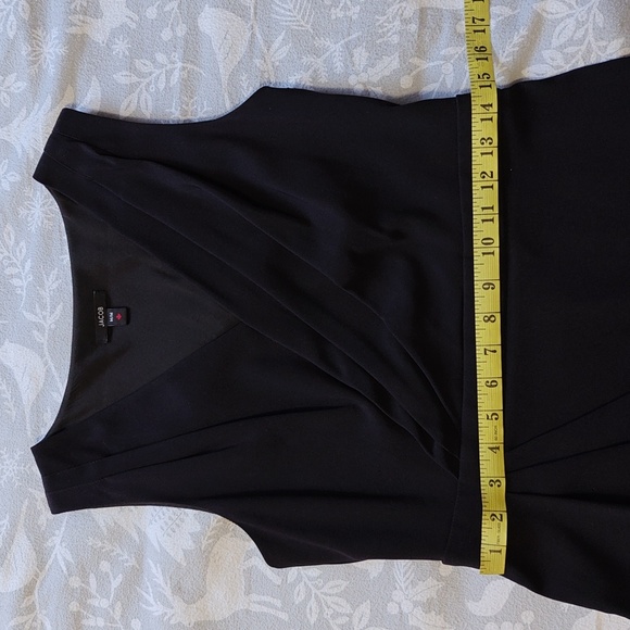 Little Black cocktail dress by Jacob size M EUC - Picture 10 of 12